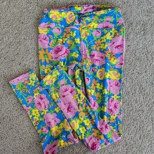 Lularoe one size floral leggings